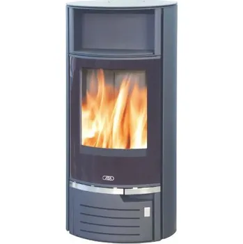 Krbová kamna ABX, spol. s.r.o. ABX ATLANTIK 5 krbová kamna 2,5-7kW, šedý plech