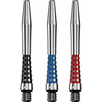 Příslušenství pro šipky Šipky Mission Atom13 Stříbrné s Černým Tweenie 3 ks