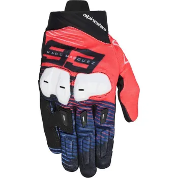 Moto rukavice Rukavice SP X 1 MM93 kolekce, ALPINESTARS (červená fluo/modrá/černá/bílá) 2026 (Velikost: 3XL)