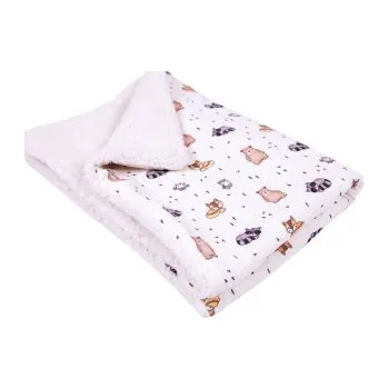 Dětská deka Mušelínová deka 100 x 75cm / zvířátka