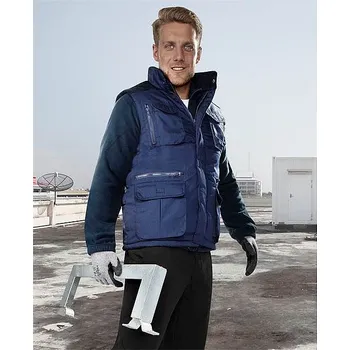 Pánská vesta DANNY modrá Zateplená vesta