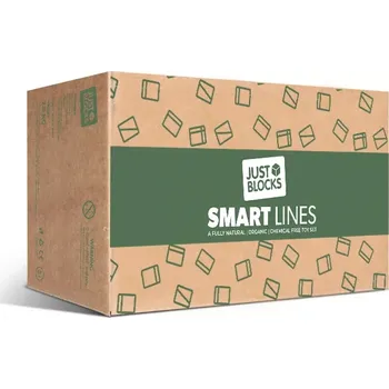 ostatní stavebnice Dřevěná stavebnice SMART 160 ks