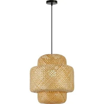 Osvětlení IMMAX BOHO HILO designové závěsné svítidlo, D38cm, E27. bambus