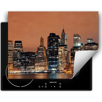 Obraz Ochranná podložka na indukční varnou desku dekorativní, rolovací do kuchyně, potisk 80x52 wm0432