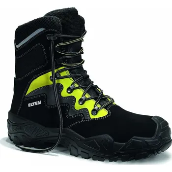 Pracovní obuv MICK black-green S3S ESD CI kotník 45