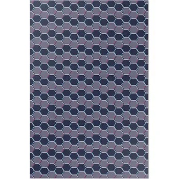 Obraz Dekorativní vinylový Koberec do interiéru, hexagonální 3D jemná mozaika, 60x90 cm