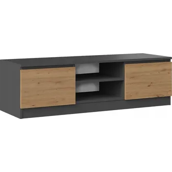 Televizní stolek TV stolek stojící TopEshop 120 cm x 36 cm x 40 cm antracit