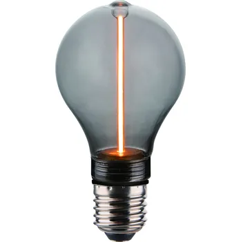 Osvětlení Nordlux Deco A60 Dash Dim 2W E27 1800K 40lm (kouřová) Dekorativní žárovky sklo, kov IP20 2580012747