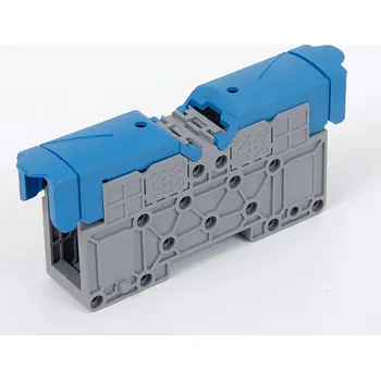 svorka ONKA 50mm2 M8 Šroubová kolejnicová spojka svorkovnice terminál na DIN lištu