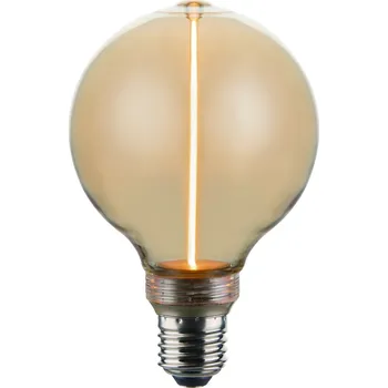 Osvětlení Nordlux Deco G95 Dash Dim 4W E27 1800K 110lm (jantarová) Dekorativní žárovky sklo, kov IP20 2580022727