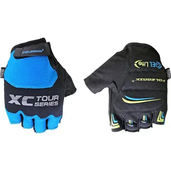 Cyklistické rukavice rukavice Marathon černo-modré vel.M