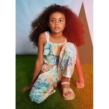 Dívčí tričko dívčí letní top s kalhotami Mayoral 6542-96 velikost 164