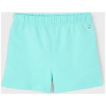 Dívčí kraťasy dětské zelené bavlněné kraťasy Mayoral 3208-48 velikost 140