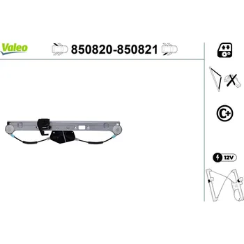 Stahovačka okna Zvedací zařízení oken VALEO WYPRZEDA˝ 850820