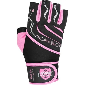 Dámské fitness rukavice Power System Rebell Girl Pink XS