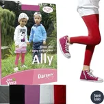 Dětské legíny ALLY z mikrovlákna - 80/100 DEN fialová 4-6 let