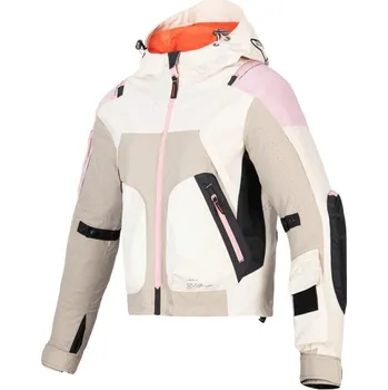 Moto bunda Bunda MOLLY AIR, ALPINESTARS, dámská (písková/růžová/mandlová) 2026 (Velikost: M)