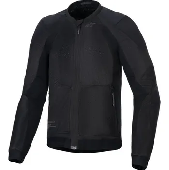 Moto bunda Bunda TROOP-AIR, ALPINESTARS (černá/černá) 2026 (Velikost: L)