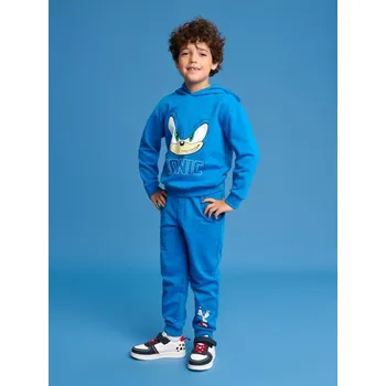 Chlapecká mikina Sinsay - Tepláková souprava Sonic the Hedgehog - modrá - 182BX-55X - 182BX-55X-140-2