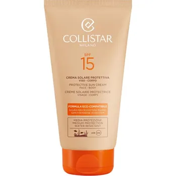 Přípravek na opalování Collistar Protective Sun Cream SPF15 - Ochranný krém na opalování 150 ml