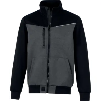 pracovní mikina Pracovní mikina Delta Plus SWABI Barva: Tmavě šedá/ Černá, Velikost: S