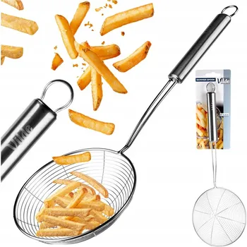 Naběračka Pěnovačka NABĚRAČKA S DÍRAMI kuchyňská na cezení a servírování knedlíků a hranolků