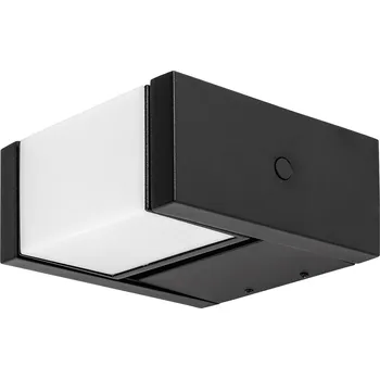 Venkovní osvětlení Černé fasádní LED svítidlo Cubbington 10W IP54 - Rabalux - 77183 - 77183