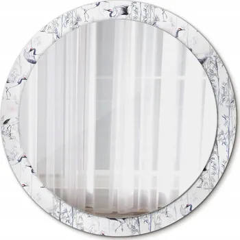 Zrcadlo Zrcadlo Závěsné do Koupelny Jeřábi ptáci 90cm