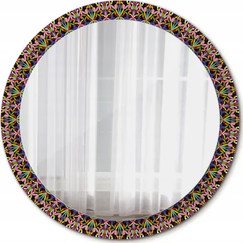 Zrcadlo Zrcadlo Kulaté Vzor mandala 90cm