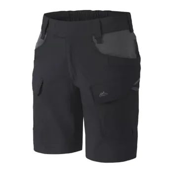 Pánské kraťasy Dámské kraťasy OTP 8.5", Helikon, Černé / Shadow Grey, XS