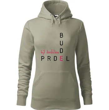 Pánská mikina Dámská mikina Být družičkou Velikost (žena): M, Vyberte barvu: Světlá khaki