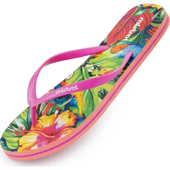 Dámské žabky Dámské žabky MISTRAL Multiflower Flip Flops 36