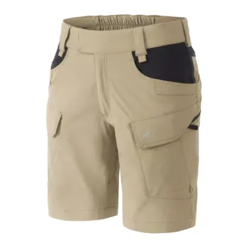 Pánské kraťasy Dámské kraťasy OTP 8.5", Helikon, Khaki / Černé, M
