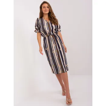 Dámské šaty Šaty LK SK 507468 1.20P tmavě modrá 36