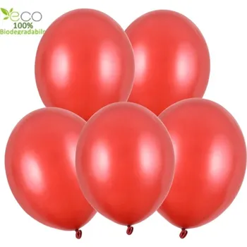 Balónek PartyDeco Balonky cervene 5 ks 30 cm