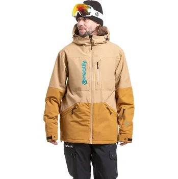 Pánská SNB & SKI bunda Meatfly Helios hnědá M