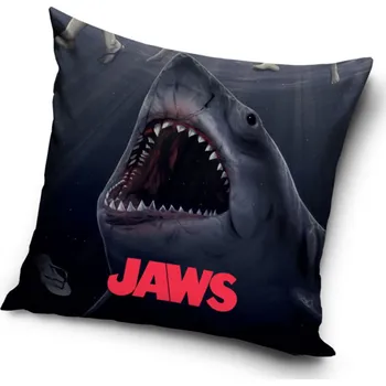 Povlak na dekorativní polštářek Povlak na polštářek Čelisti Žralok útočí