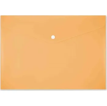 Kancelářská složka Penmate oranžová bez okénka A4