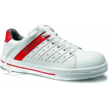 Pracovní obuv NORRIS white-red O1 ESD polobotka 45