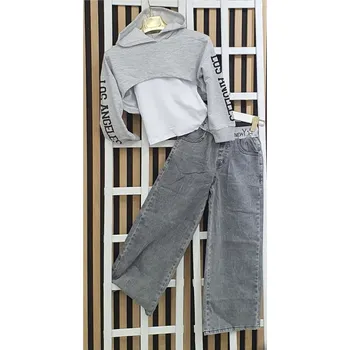 Dívčí mikina made in Italy dívčí módní topíková mikina 25023 Rozměr: 128 (8 let)