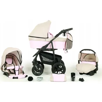 Kočárek DĚTSKÝ KOČÁREK VERDI SONIC PLUS 3V1 + PŘÍSLUŠENSTVÍ