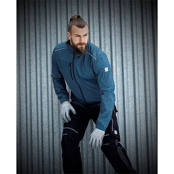 Pánská softshellová bunda VISION modrá Pánská softshel bunda