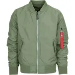 US letecká bunda Fostex MA1 Commander - olivová, M