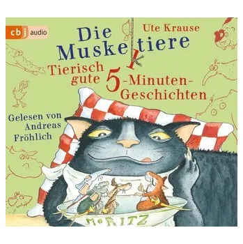 Pohádka Die Muskeltiere - Tierisch gute 5-Minuten-Geschichten - Krause, Ute [DE] (2025, CD, cbj audio)