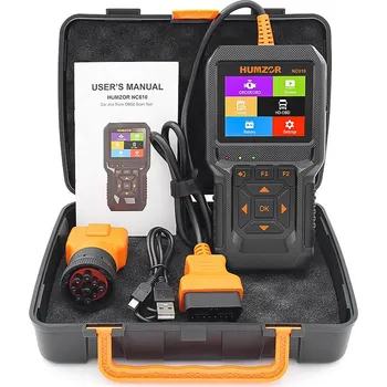 Autodiagnostika SKENER HUMZOR NC610 OBD2 AUTA OSOBNÍ + NÁKLADNÍ POLSKÉ MENU OBD2