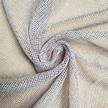 Záclona GERSTER Luxusní záclona GERSTER 11778/840 ŠEDÁ šíře 300 cm