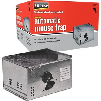 Hubení hlodavce Živolovná past, chytí až 15 myší