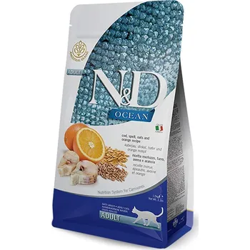 Krmivo pro kočku N&D (Farmina Pet Foods) N&D OCEAN CAT Kitten Cod & Shrimp&Pumpkin&Melon Balení: 300g