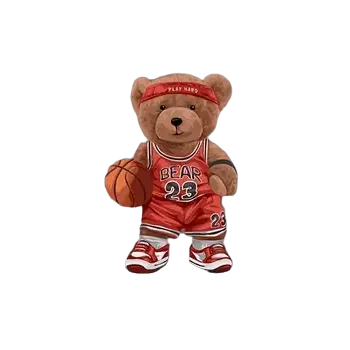 Nažehlovací obrázek - méďa BASKETBALL (5,97 x 9,0 cm)