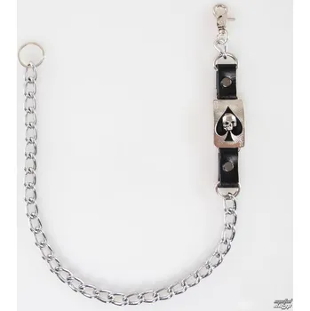 Opasek řetěz Ace Of Dead Spades - Silver